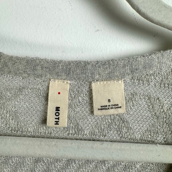 Anthropologie Moth Quiet Luxury Elegant Lagen Look Bohemian Lightweight Kaftan S - Picture 2 of 10